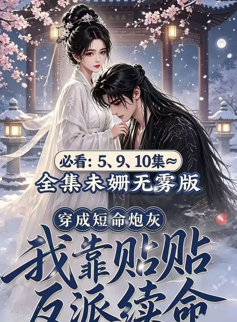 AI漫剧《穿成短命炮灰我靠贴贴反派续命》未删减全集-穿书超甜爽剧免费看无广告-穿成短命炮灰我靠贴贴反派续命高清资源在线追剧